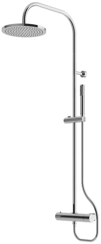 "Ego II" Thermostat Shower Column Set - CHROME