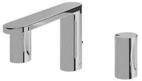 "Le Muse" Bath Filler & Mixer - CHROME