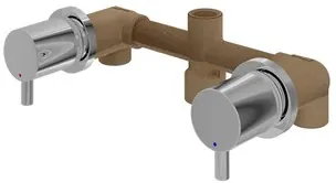 "Ego II" Mixing Valve for Bath & Shower - CHROME