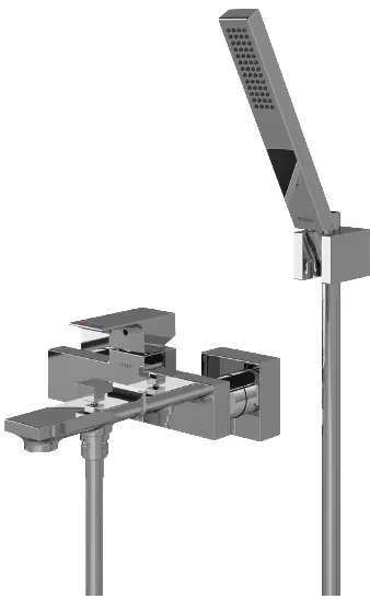 Single Lever Bath & Shower Set - CHROME