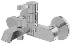 "Plano" Single Lever Bath & Shower Mixer W/O Hand Shower Set - CHROME