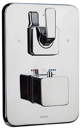 "Toja" Thermostat Bath & Shower Mixer W/Diverter & Stop Valve ( Old item is TX473ST ) - CHROME