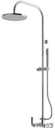 "Ego II" Lever Handle Shower Column Set - CHROME