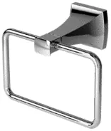 "Wenzal" Towel Ring - CHROME