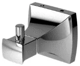 "Wenzal" Robe Hook - CHROME