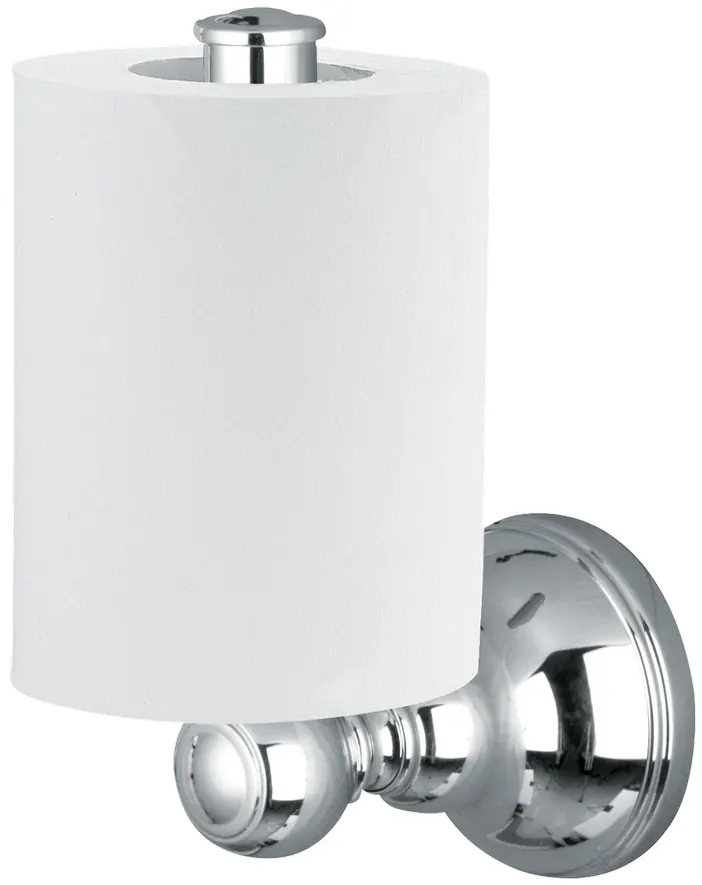 "Curio" Spare Paper Holder - CHROME