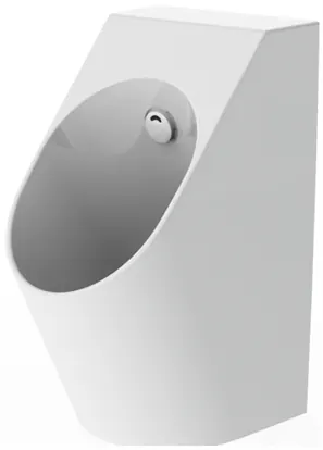 Wall Hung Urinal Back Inlet Type W/ Built-in Sensor ( AC Type ) 0.5 LPF USWN925AE#XW by TOTO