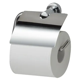 TOTO Paper Holder with Cover, L-Series, Round - CHROME