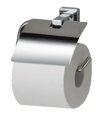 TOTO Paper Holder with Cover, L-Series, Square - CHROME