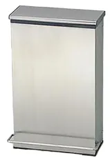 Pedeal Trash Bin - 330 x 171 x 500 mm - SS