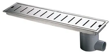 Bathroom drainage unit ( Rectangular Linear Floordrain) - SS