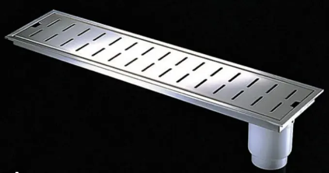 Bathroom drainage unit ( Rectangular Linear Floordrain) - SS