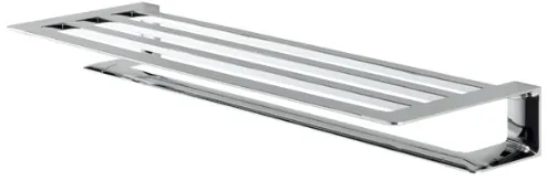 TOTO Towel shelf with Rail, G-Series, Round - CHROME