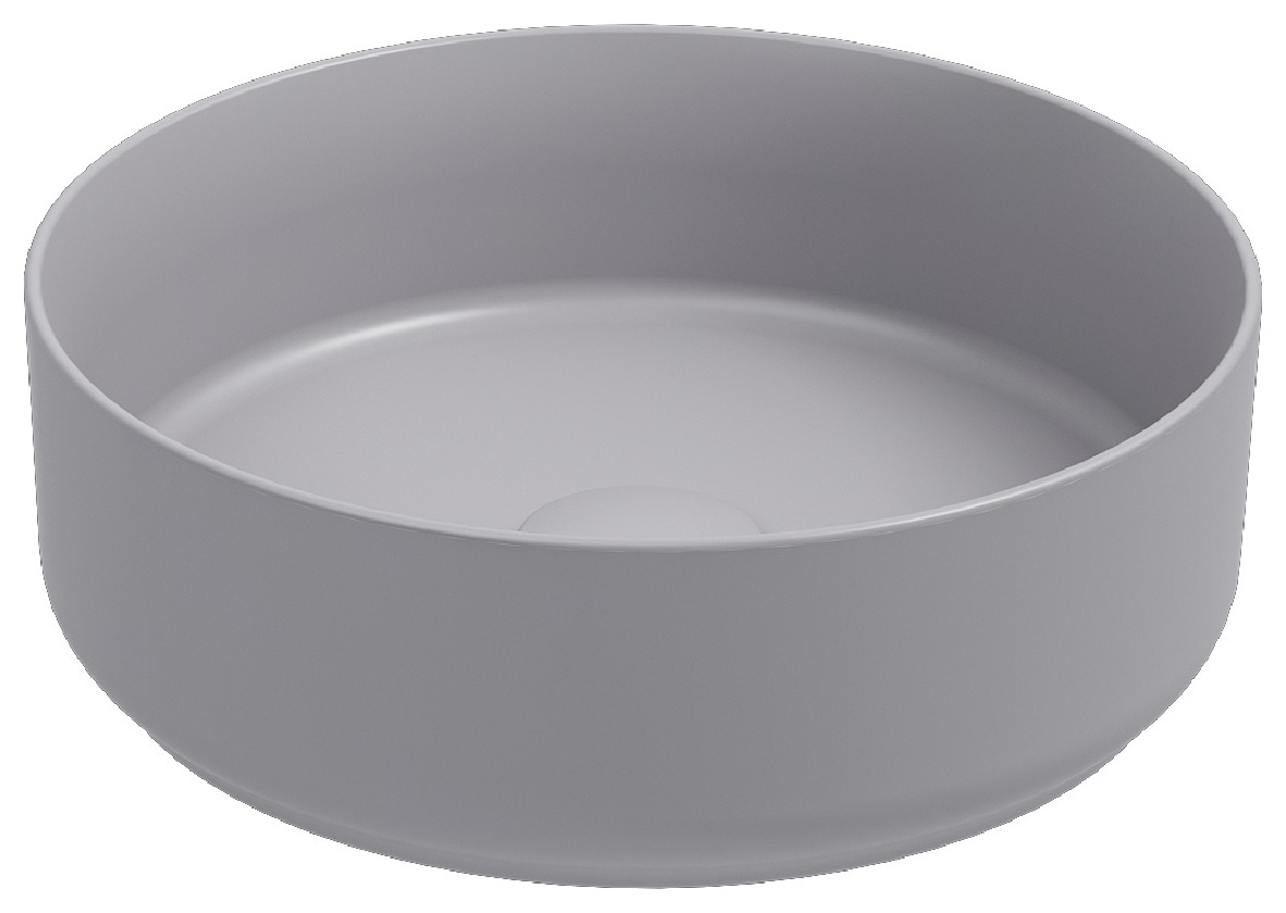 Isvea Infinity Counter-Top Washbasin 36 cm Stone Gray - stone grey