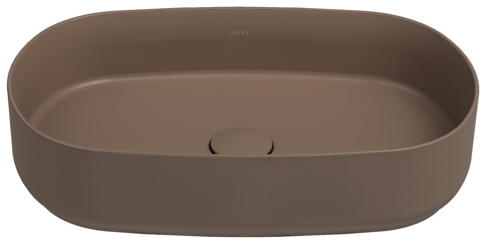 Isvea Infinity Counter-Top Washbasin 55 cm - mink