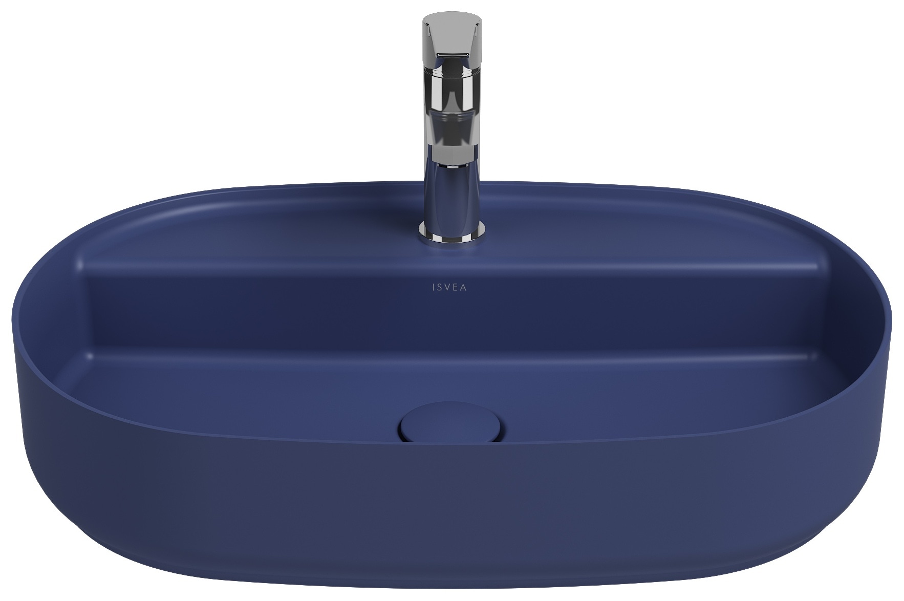 Isvea Infinity Counter-Top Washbasin 60 cm - isvea blue