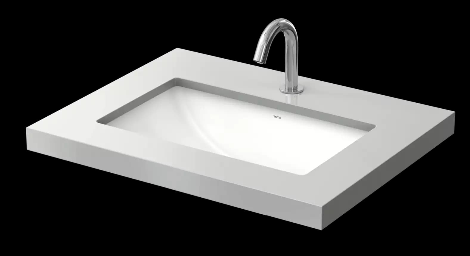 Undercounter WU square 600 - 590 mm, white