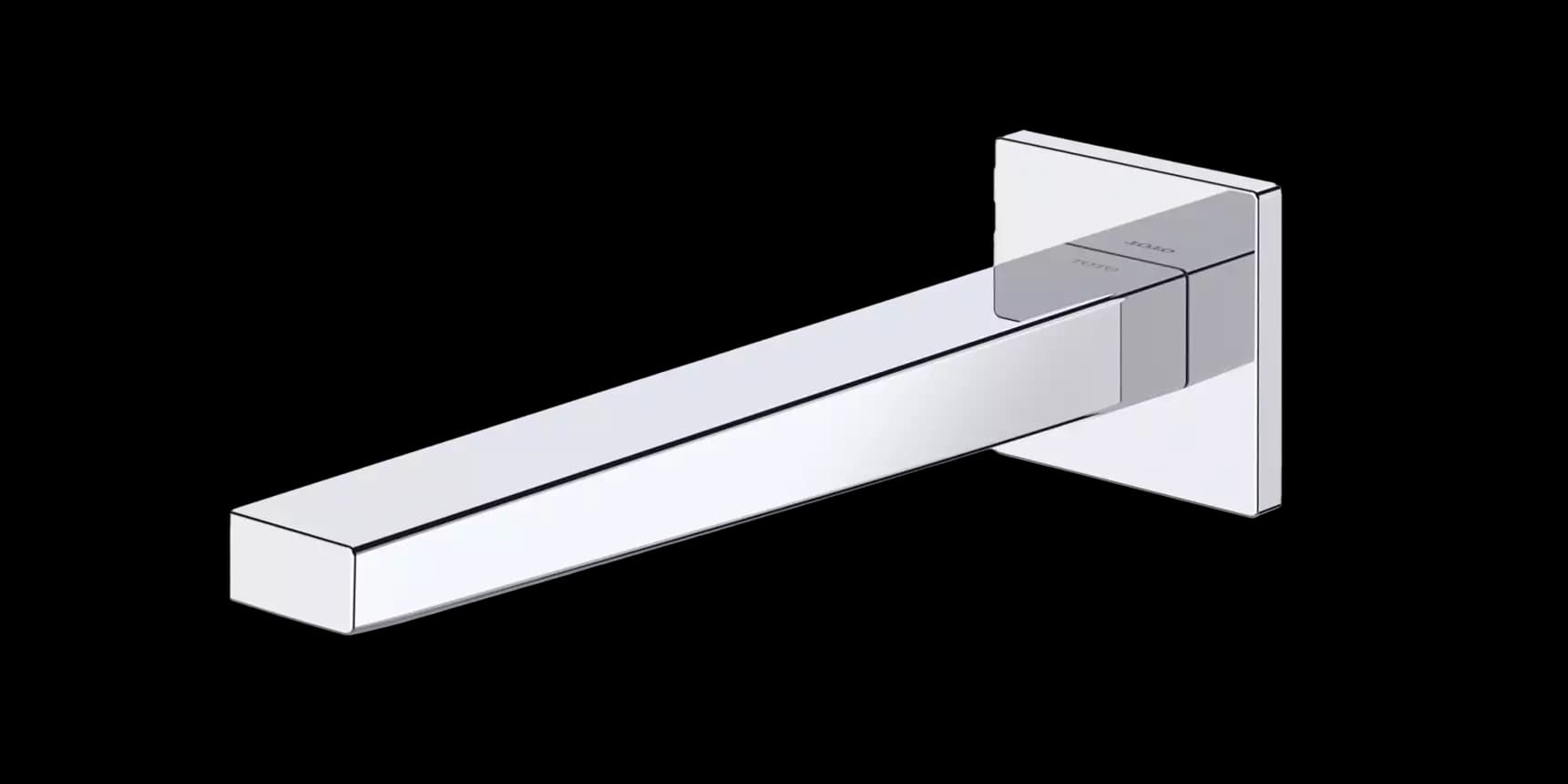 Autofaucet Square concealed 225 - Chrome