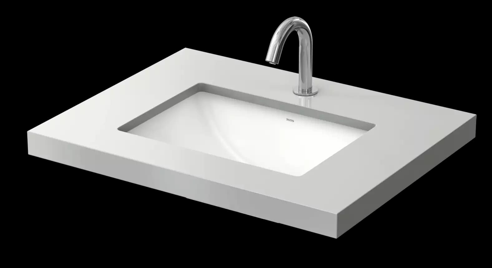 Undercounter WU square 500 - 500 mm, white