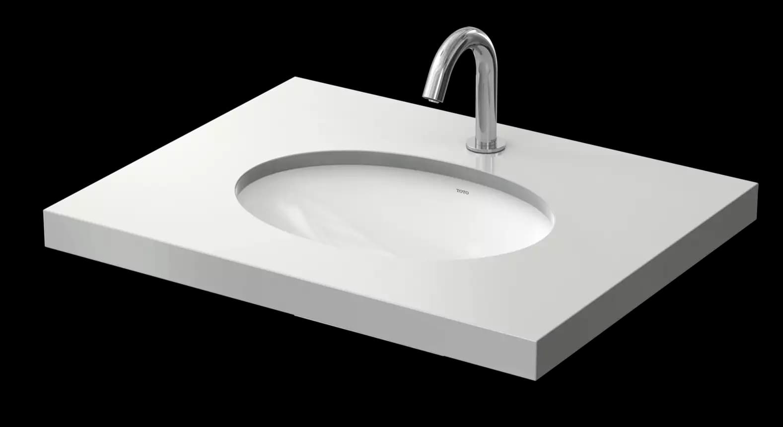 Undercounter WU round 500 - 500 mm, white