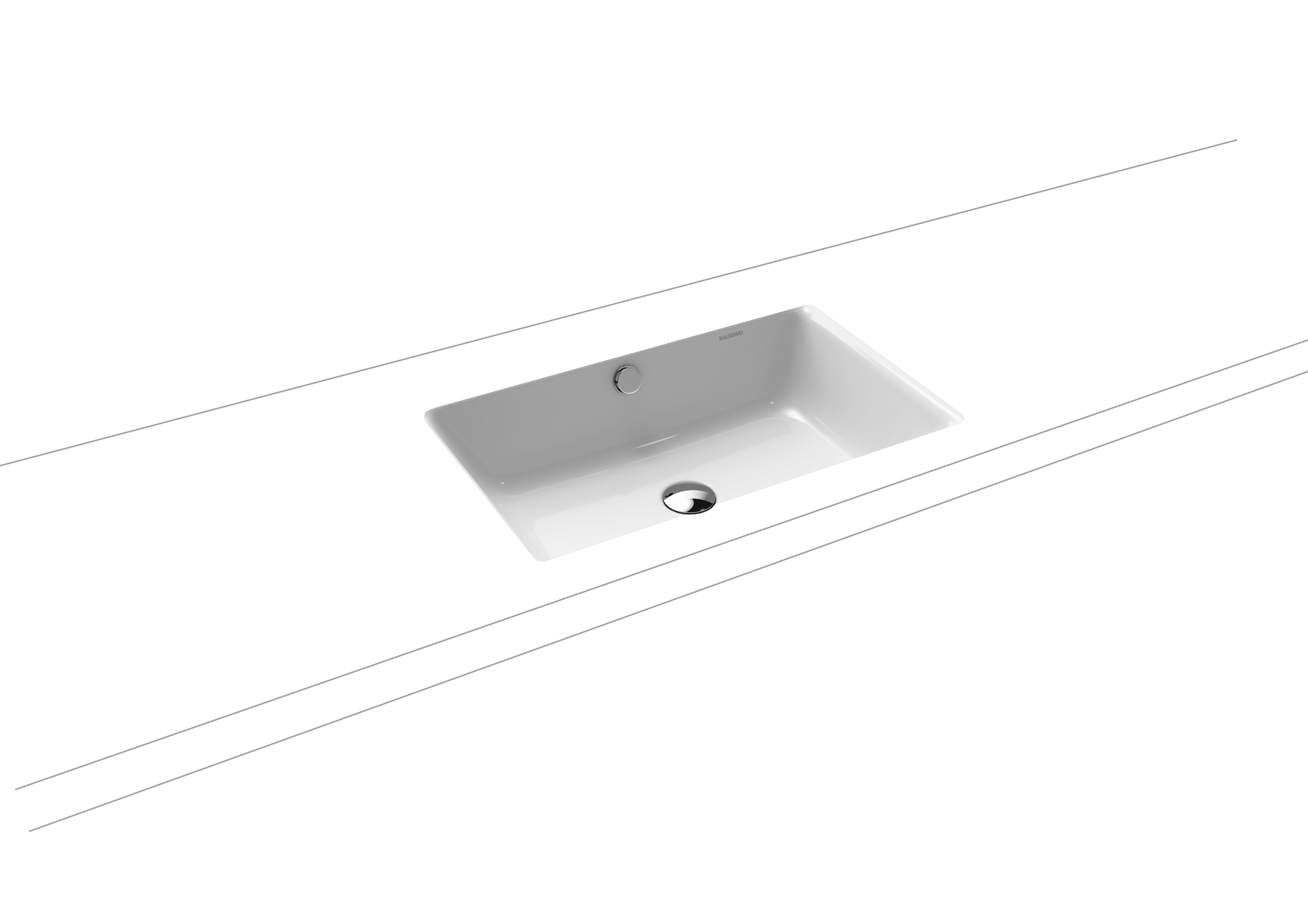 Kaldewei PURO UNDERCOUNTER WASHBASIN model 3160