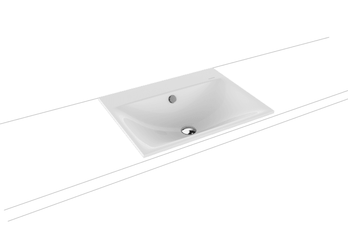 Kaldewei SILENIO built-in washbasin