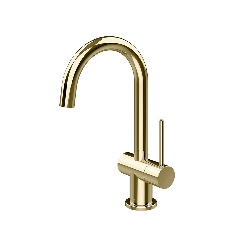 Gessi Single Water Tap 00915 in Brass Pvd