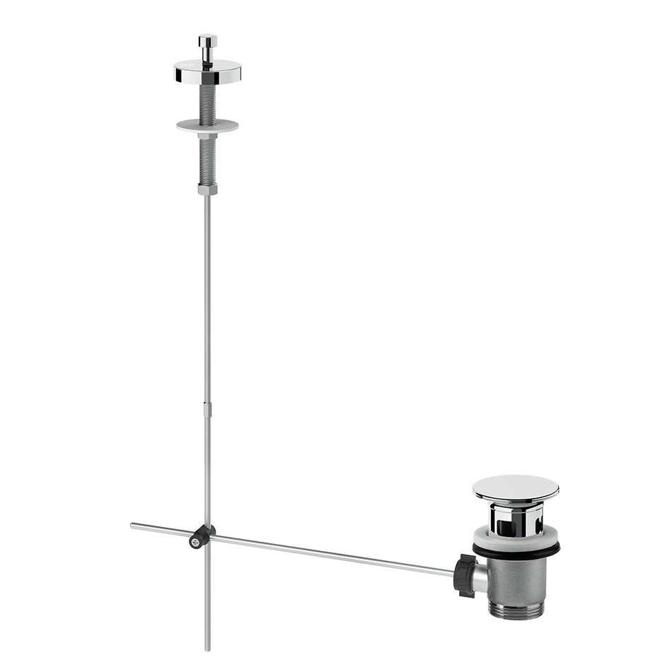 Gessi Waste 01350 in Chrome