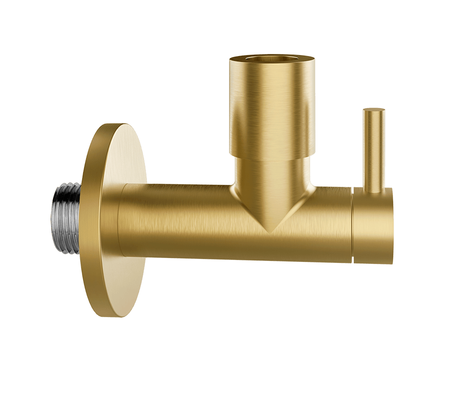 Gessi Underbasin Mixer 01411 in Gold Brushed Pvd