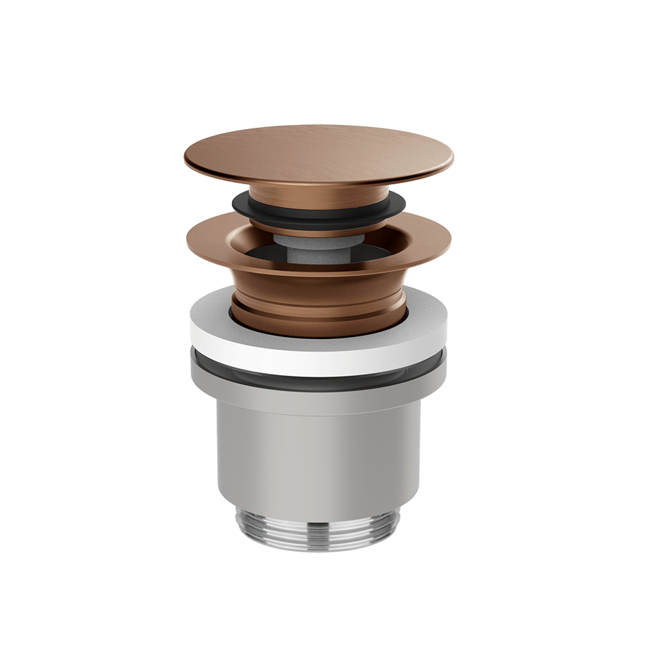 Gessi Waste 01431 in Copper Brushed Pvd