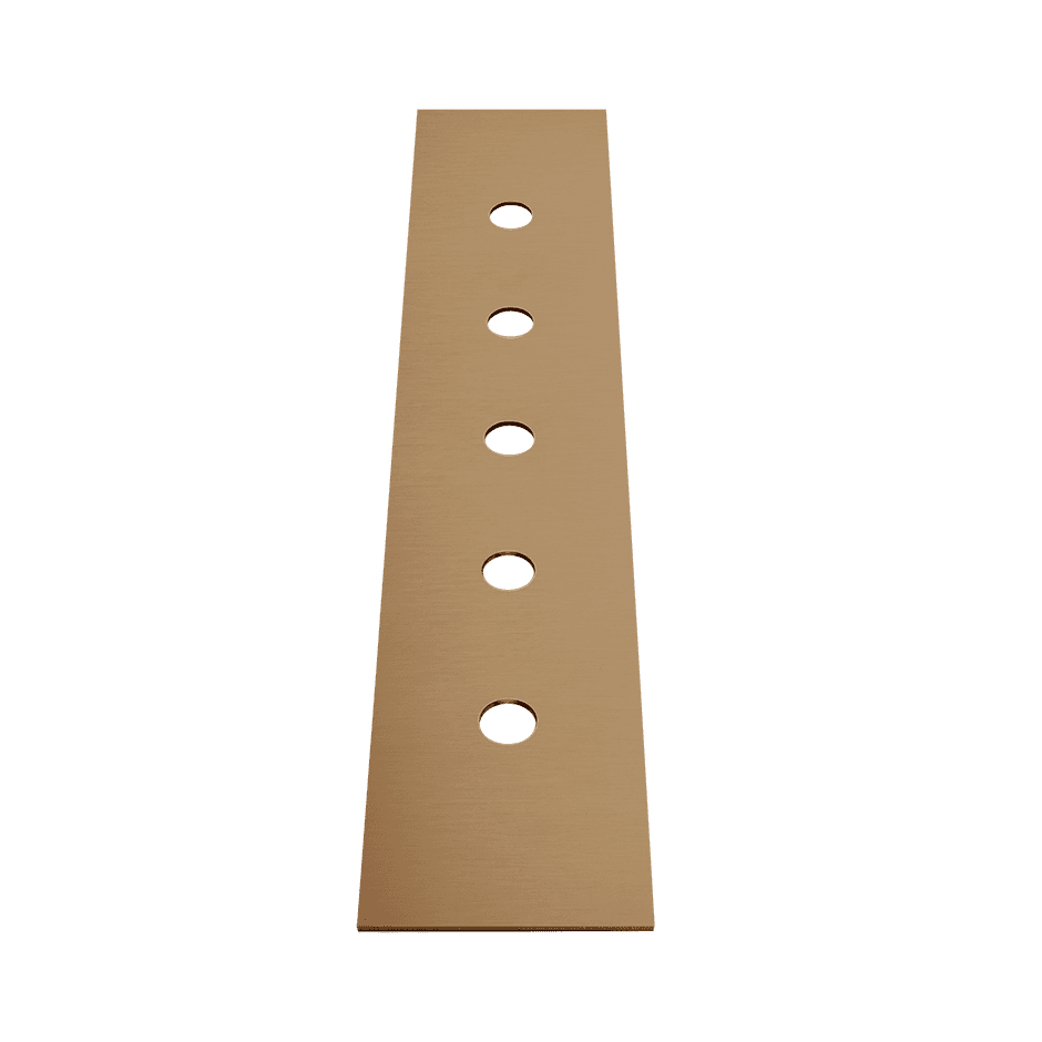 Gessi Handshower Drain Kit 01758 in Warm Bronze Br. Pvd