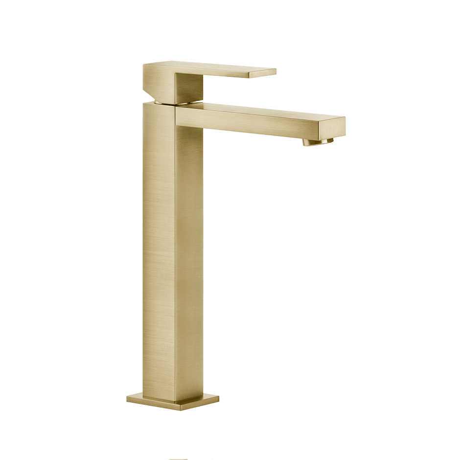 Gessi Washbasin Mixer 11922 in Brass Brushed Pvd