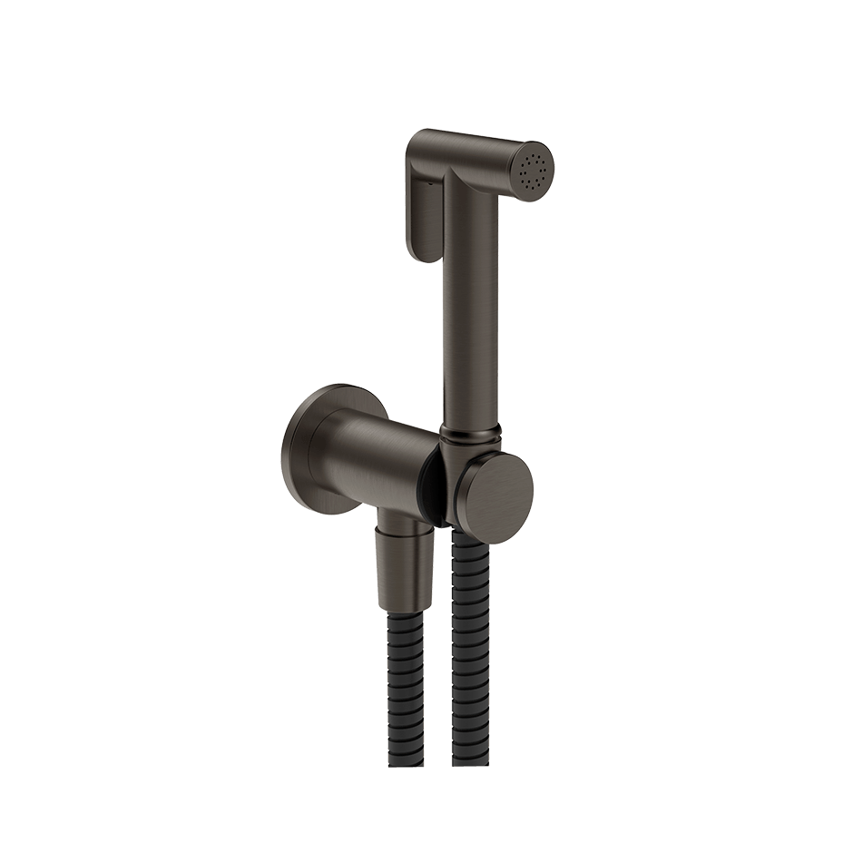 Gessi Shut-Off 14331 in Black Metal Br. Pvd