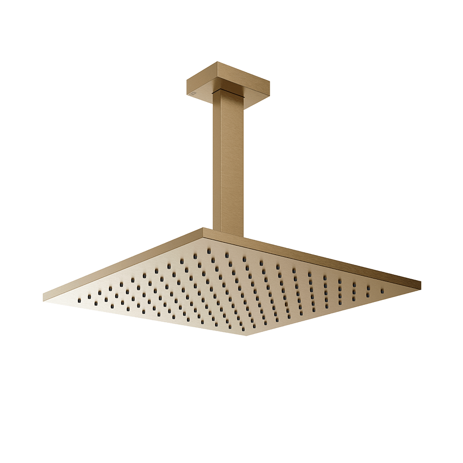 Gessi Showerhead 15186 in Warm Bronze Br. Pvd