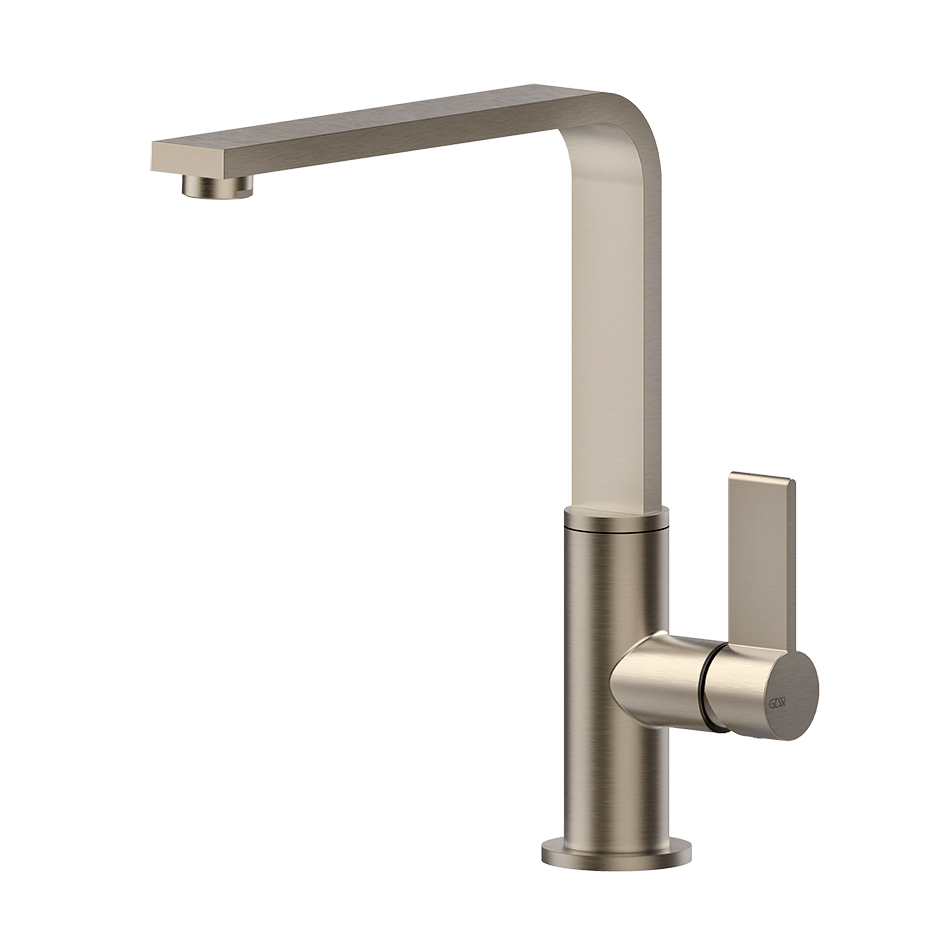 Gessi Sink Mixer 17015 in Finox Brushed Nickel