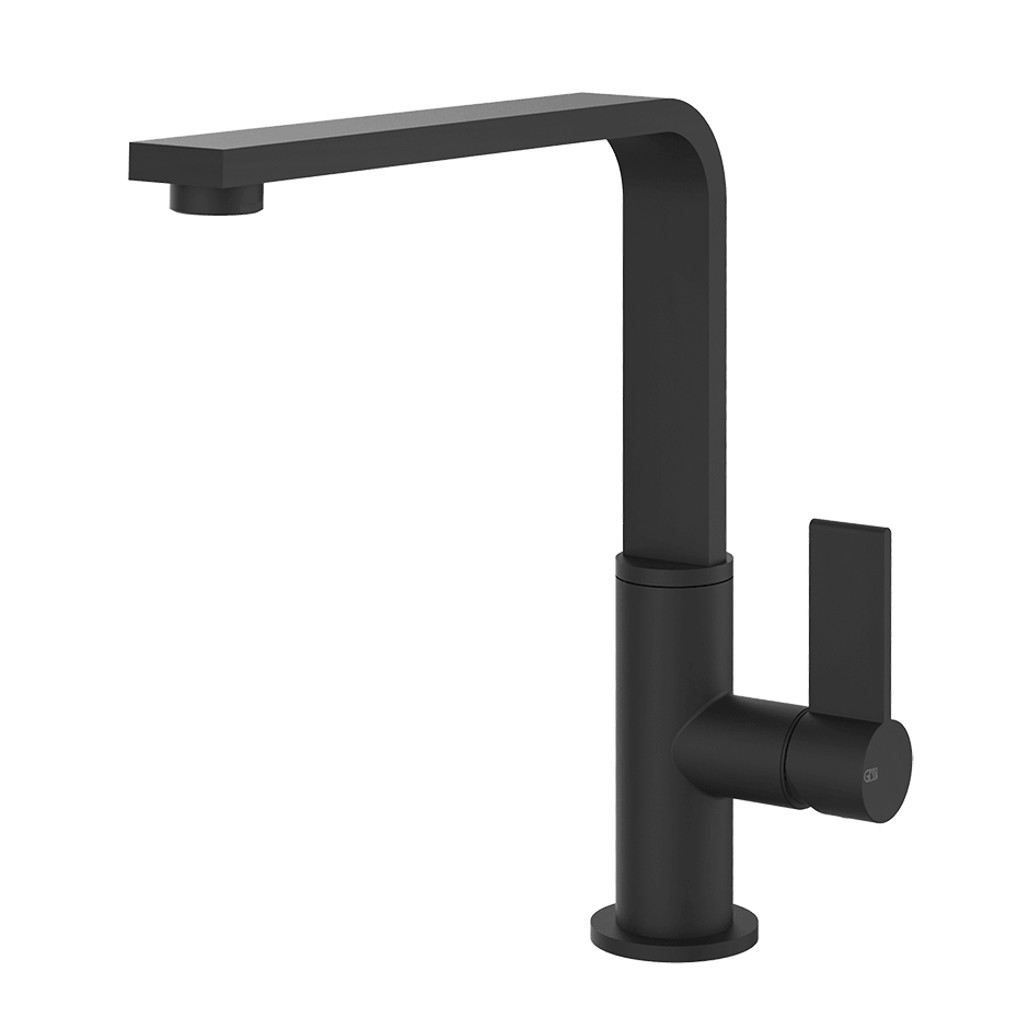 Gessi Sink Mixer 17015 in Matte Black