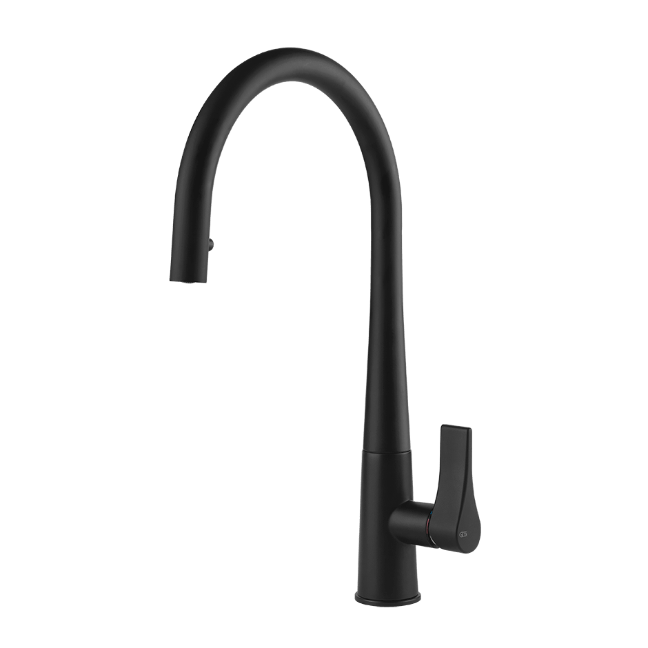 Gessi Sink Mixer 17153 in Matte Black