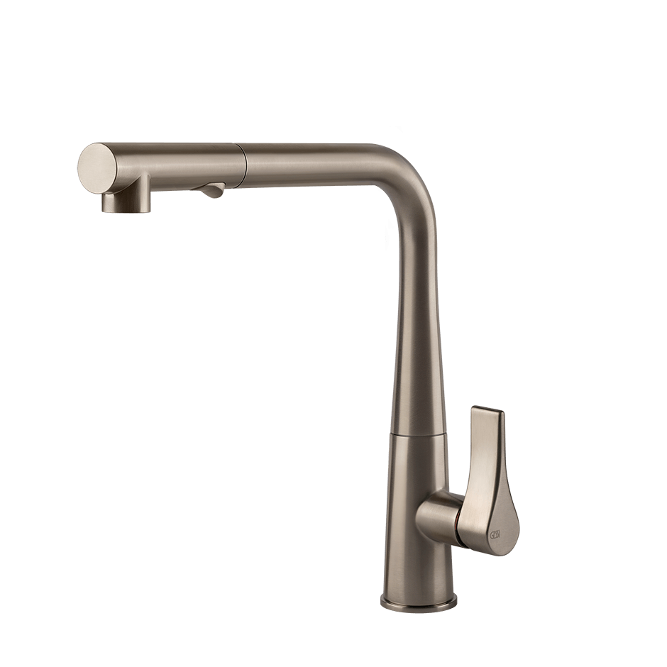Gessi Sink Mixer 17177 in Finox Brushed Nickel