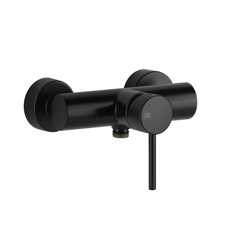 Gessi Shower Mixer 18631 in Matte Black