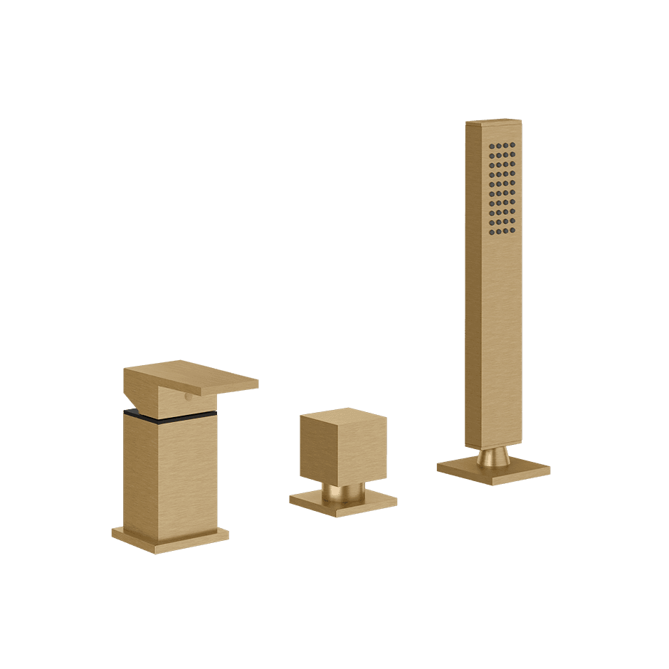 Gessi Bath Mixer 20043 in Warm Bronze Br. Pvd