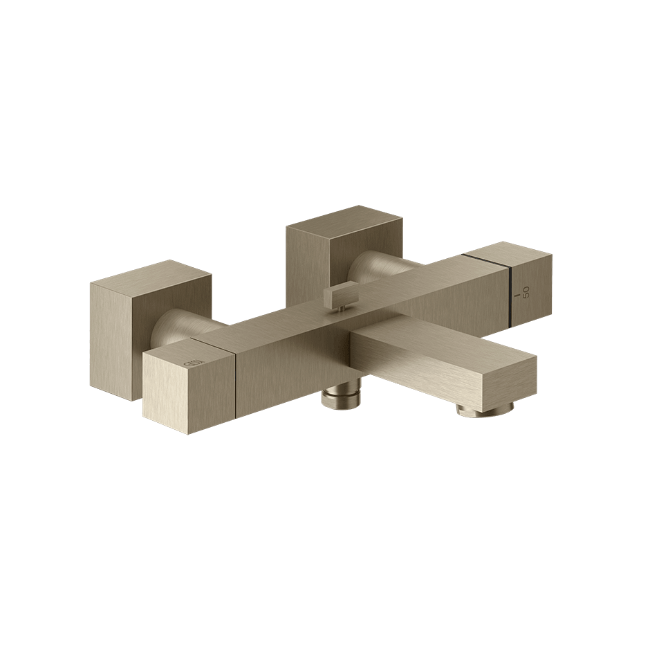 Gessi Bath Mixer 20111 in Finox Brushed Nickel