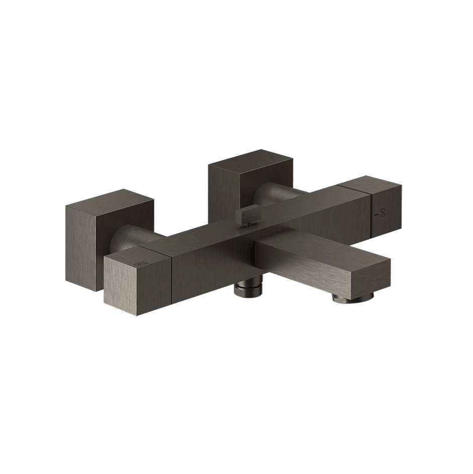 Gessi Bath Mixer 20111 in Black Metal Br. Pvd