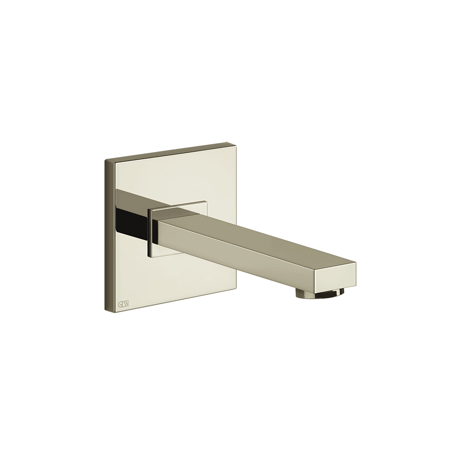 Gessi Basin Spout 20118 in Nickel Pvd