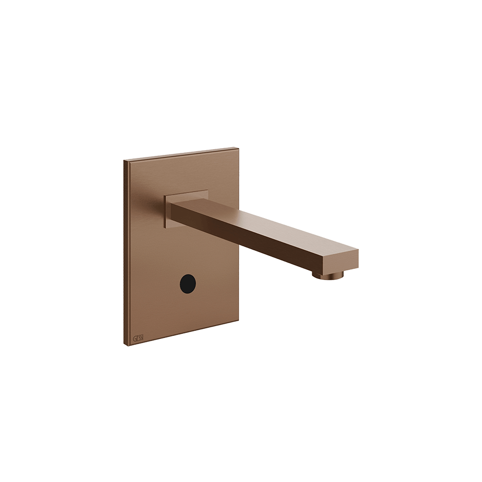 Gessi Electronic Mixer 20130 in Copper Brushed Pvd