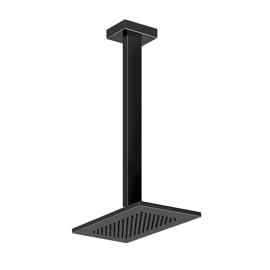 Gessi Showerhead 20150 in Black Metal Pvd