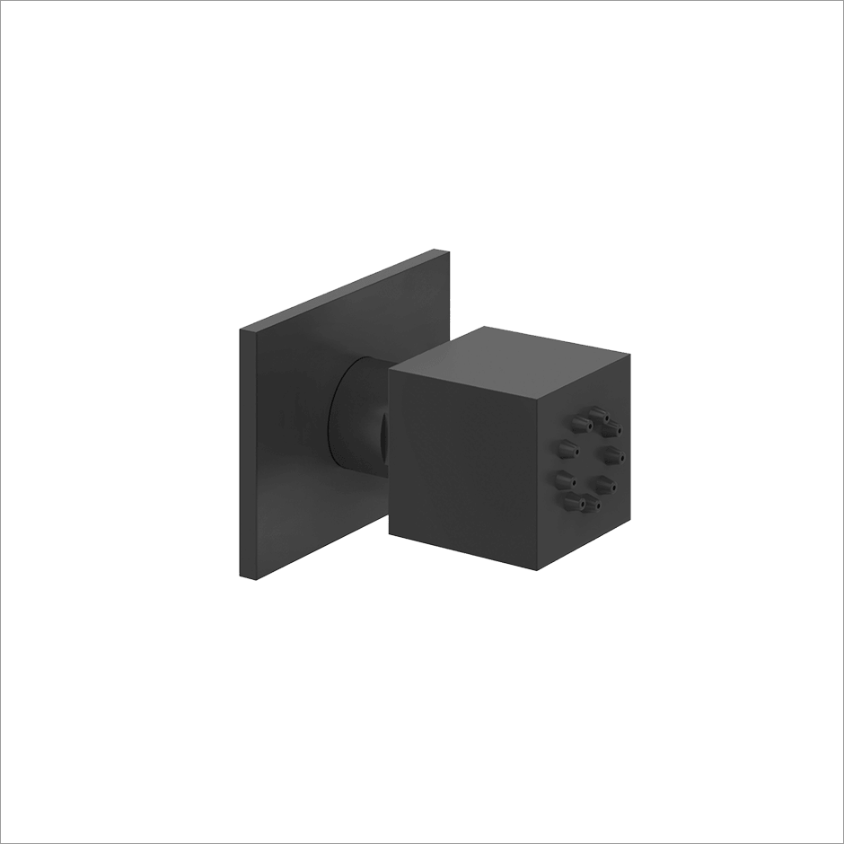 Gessi Showerhead 20172 in Matte Black