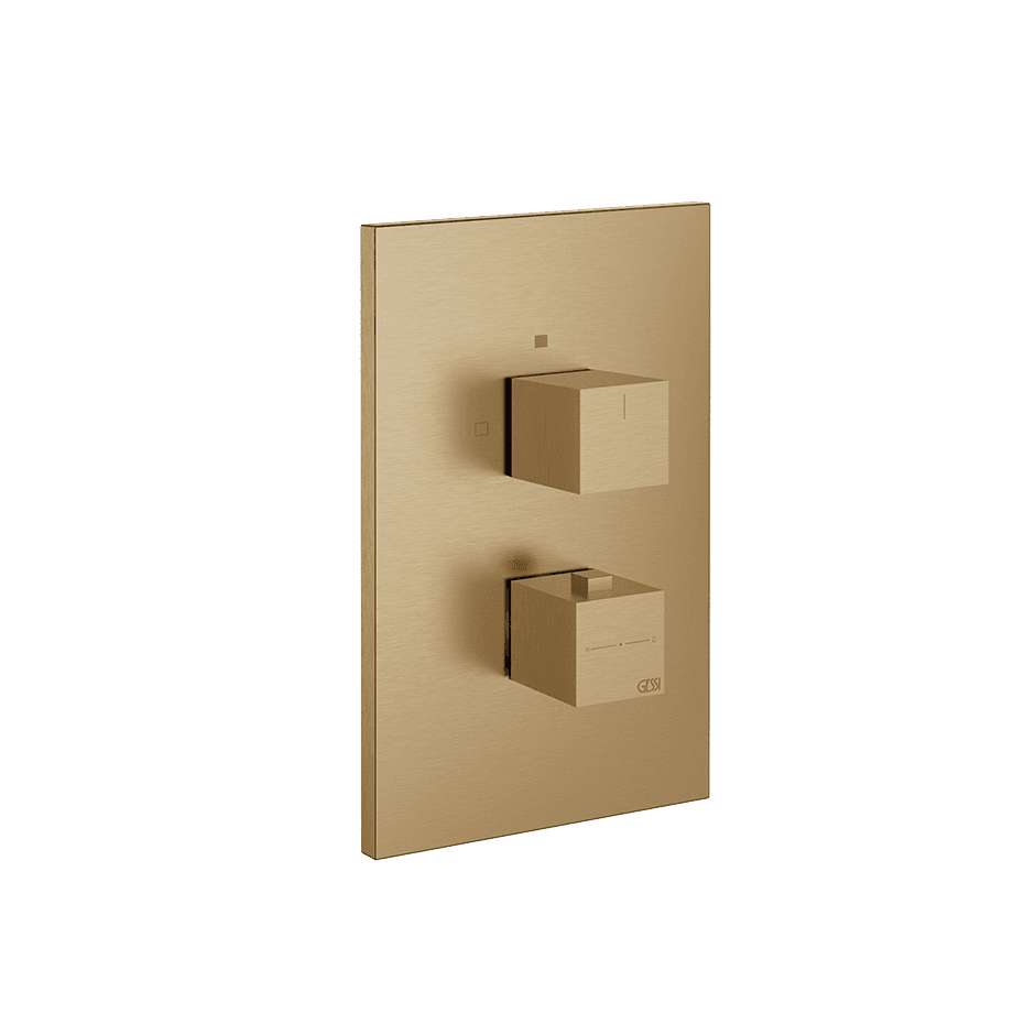Gessi Shower Mixer 20184 in Warm Bronze Br. Pvd