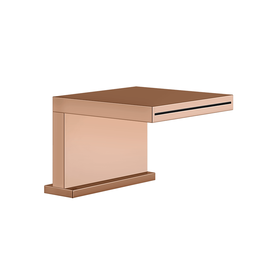Gessi Bath Spout 20191 in Copper Pvd