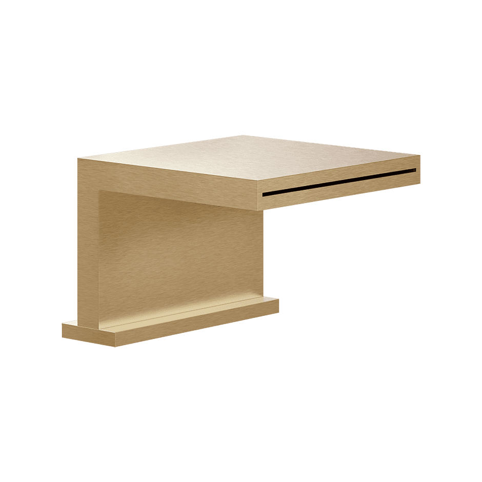 Gessi Bath Spout 20191 in Warm Bronze Br. Pvd
