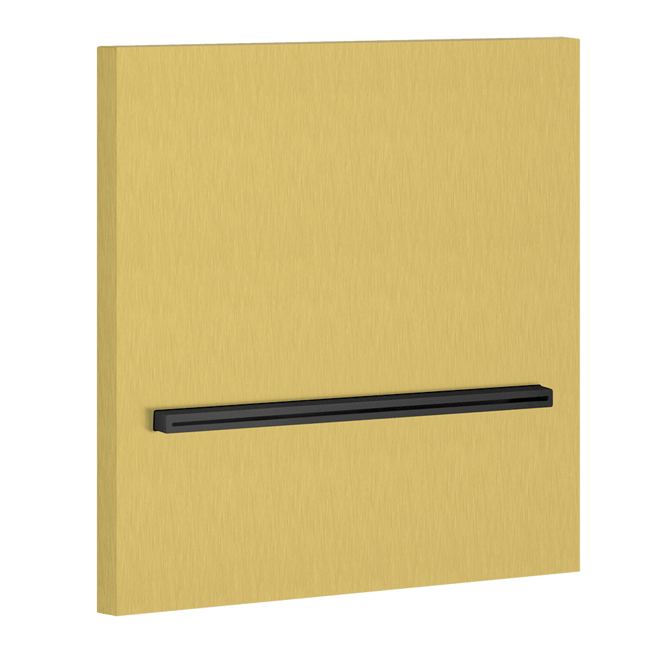 Gessi Shower Spout 20295 in Gold Brushed Pvd
